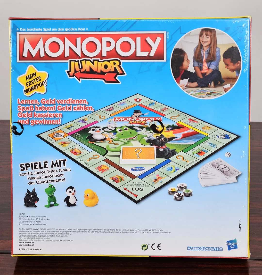 MONOPOLY Junior - Gesellschaftsspiel - Hasbro Gaming – Bild 2