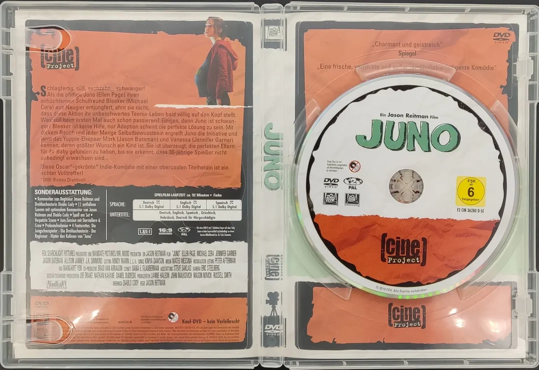 DVD "Juno" ein Fim von Jason Reitman – Bild 2