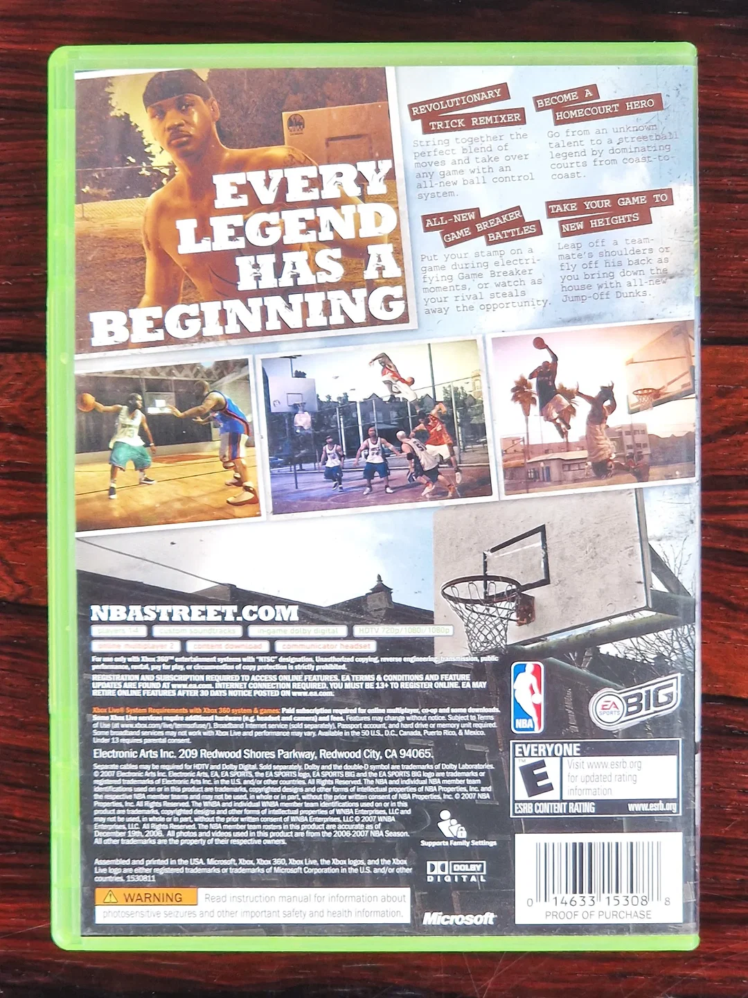 NBA Street - Homecourt - Xbox 360 - Spiel - NTSC-USA Import – Bild 2