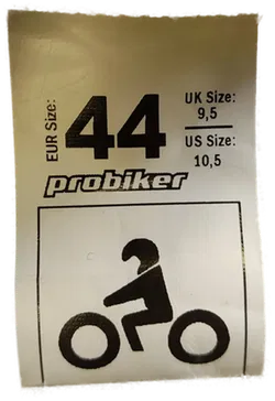 Probiker Herren Motorradschuhe schwarz Gr. 44 - Bild 6