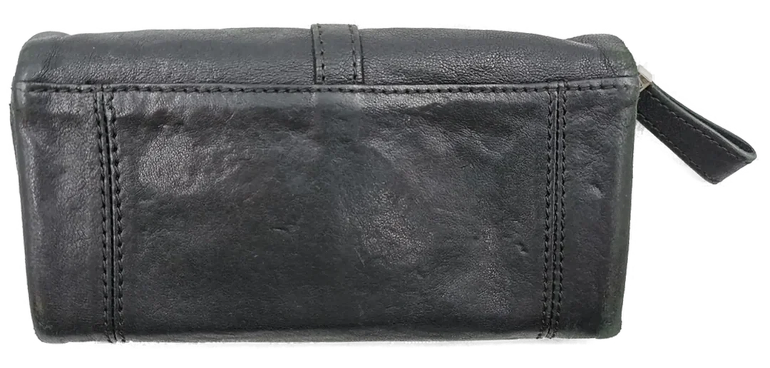Diesel Damen Lederbrieftasche schwarz – Bild 2