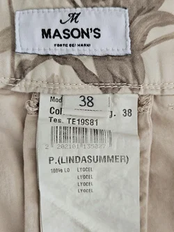 Masons Relaxed Damen Hose, beige - Gr. D 38 - Bild 4