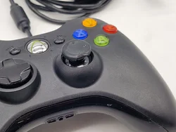 Original Microsoft Xbox 360 Controller - Kabelgebunden - schwarz - Bild 4