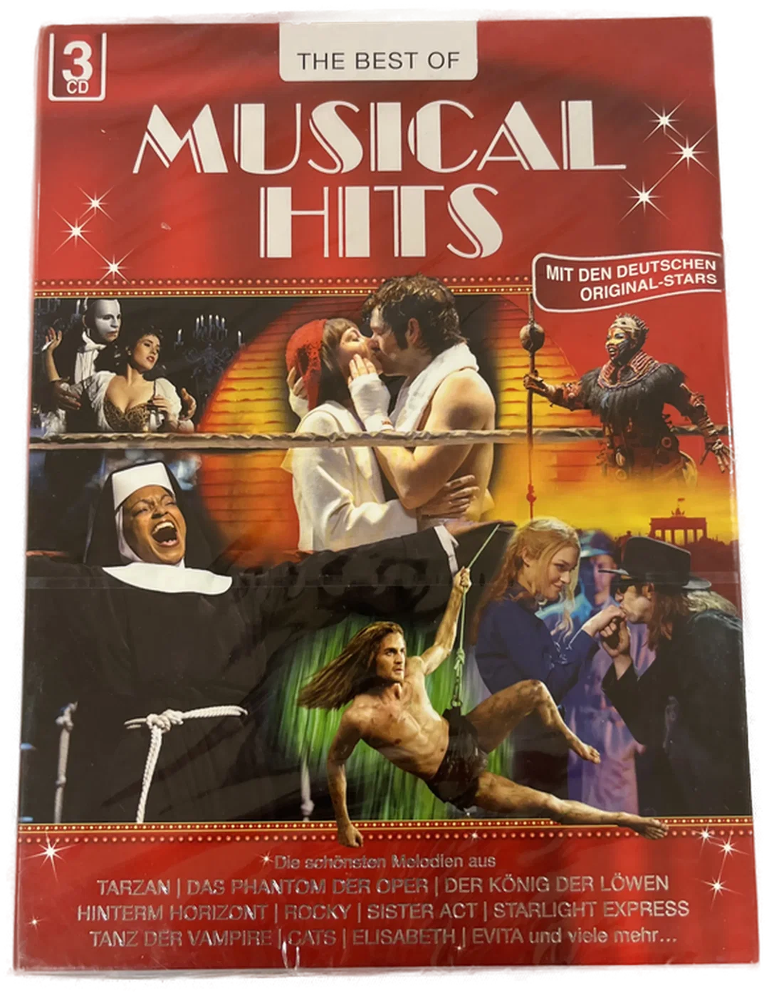 CD The best of MUSICAL Hits Inhalt 3 CD's – Bild 1