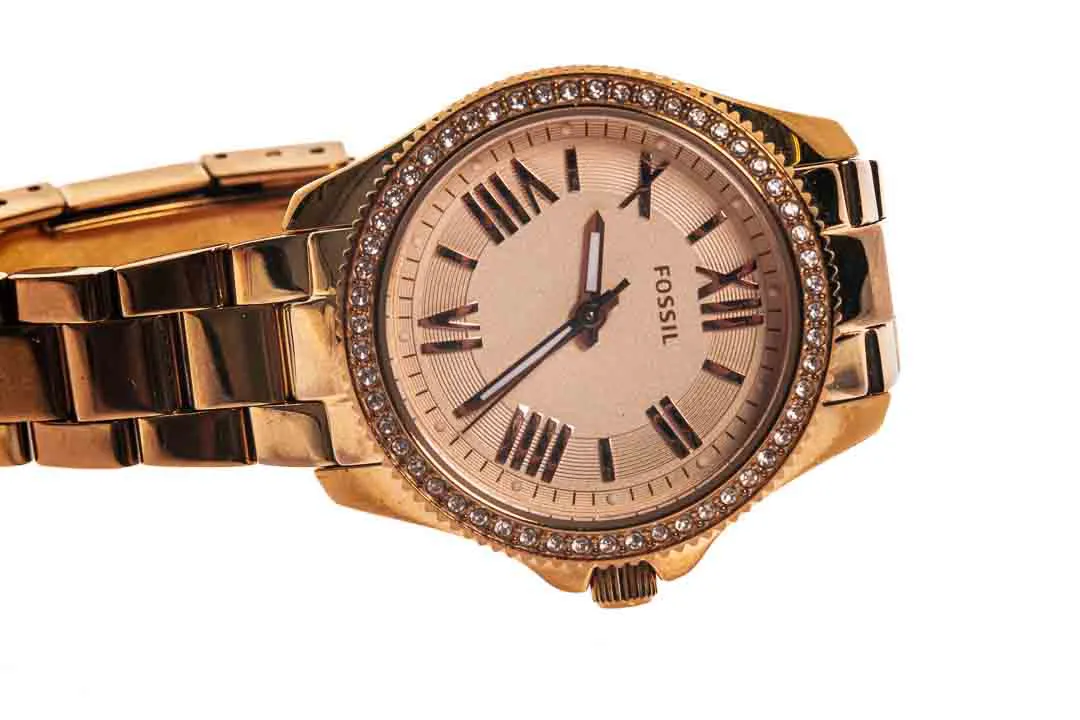 Fossil Damenarmbanduhr Roségold – Bild 5