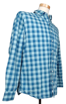 Mango Herren Hemd, blau - Gr. XL  - Bild 2