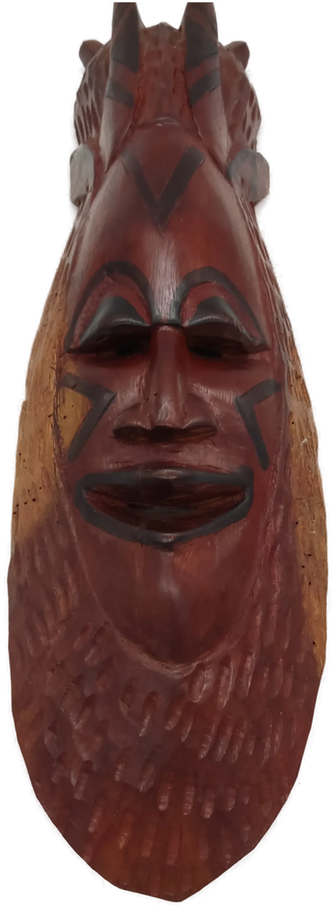 Afrikanische Holzschnitzmaske 65 cm - Bild 1