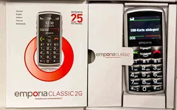 emporia Classic 2G Seniorenhandy mit Ladestation OVP - Bild 2