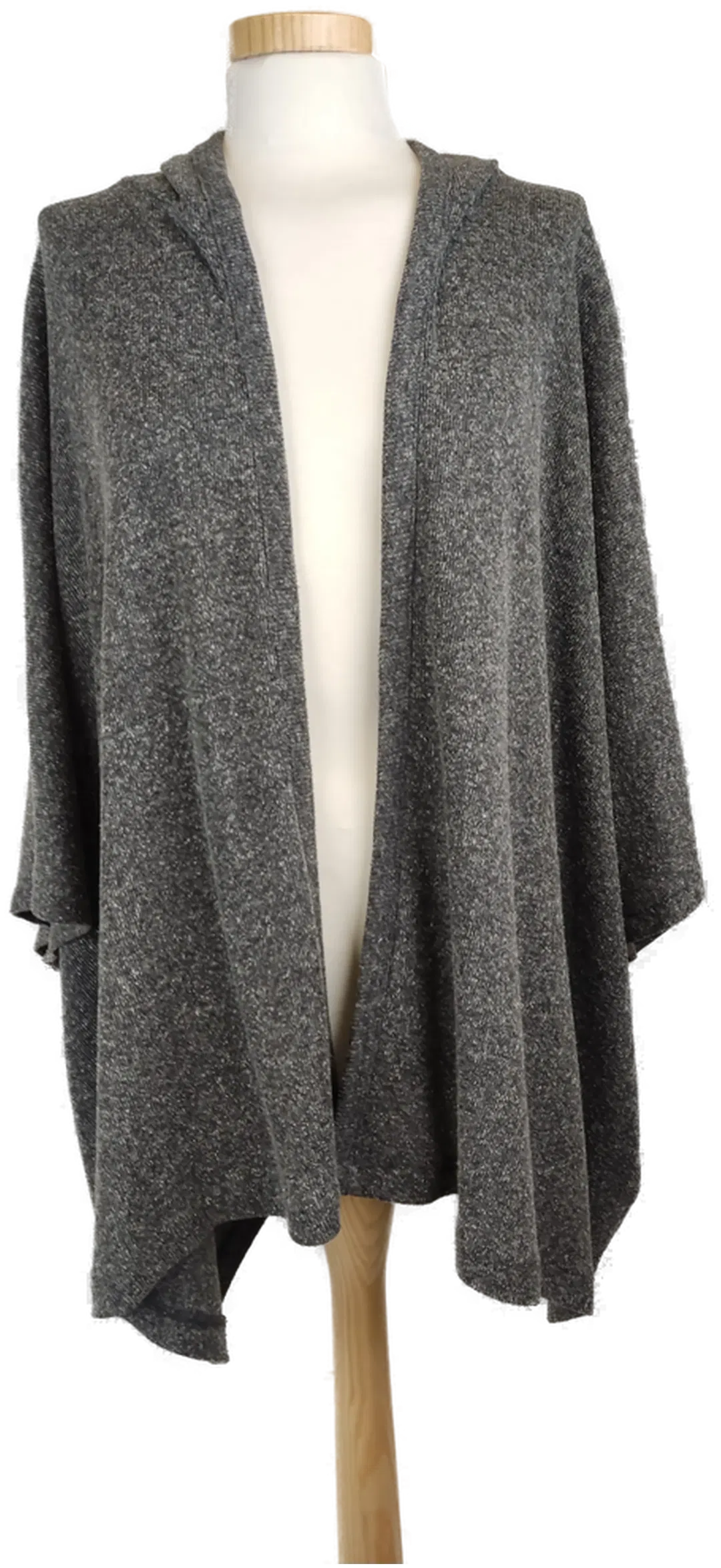 Zara Damenweste mit Kapuze grau- M/38 - Bild 1