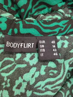 Geblümte Damenbluse Bodyflirt Polyester Gr. 40 | Casual-Charme - Bild 5