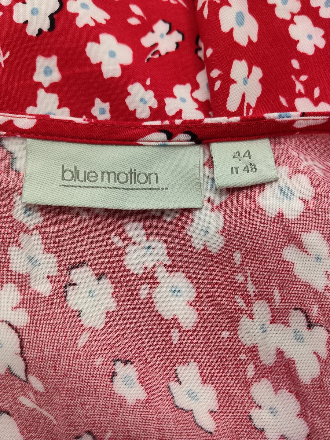 Midikleid Blue Motion Geblümt Gr.44 | Sommerleicht – Bild 4
