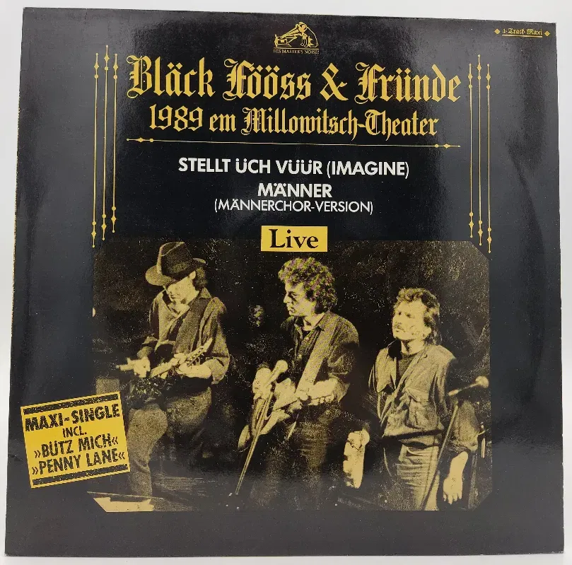 Langspielplatte - Bläck Fööss - Bläck Fööss & Fründe - 1989 Em Millowitsch-Theater (Live) - Bild 2