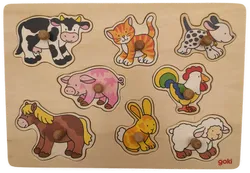 Set 4 Stk. Holzpuzzle, Kinder - Bild 3