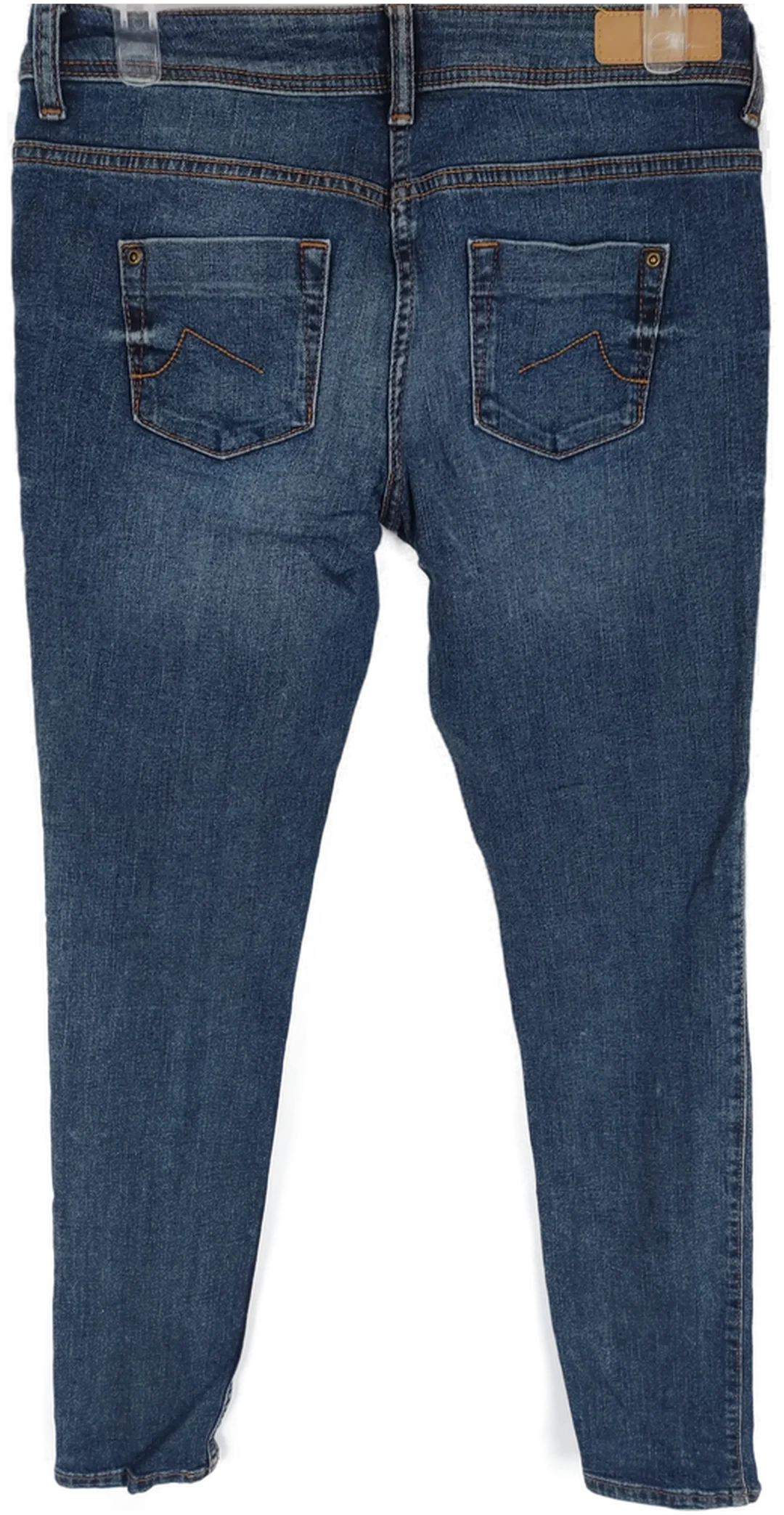 Jeans "Super Skinny", lang mit Stretch, blau mit Taschen, Größe 36 – Bild 3