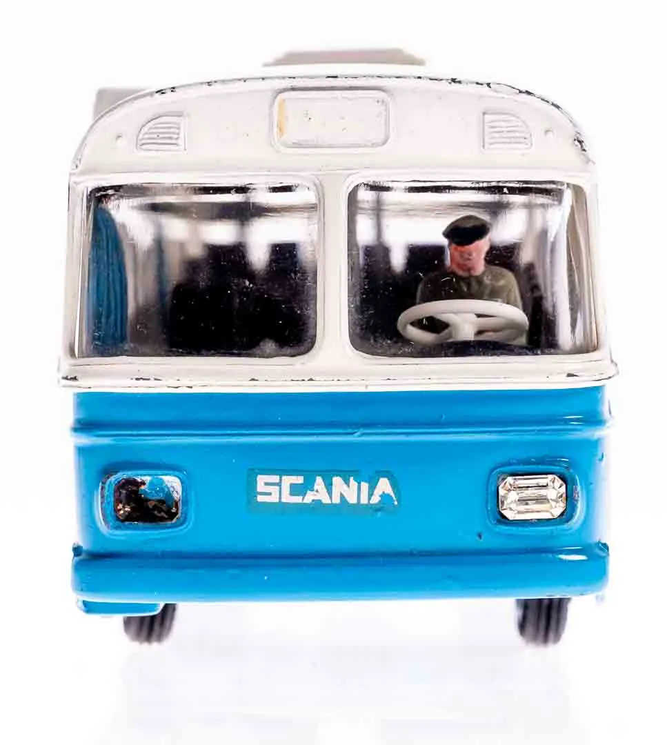Tekno Nr.851 Modellbus Scania CR-76 weiß/hellblau – Bild 8