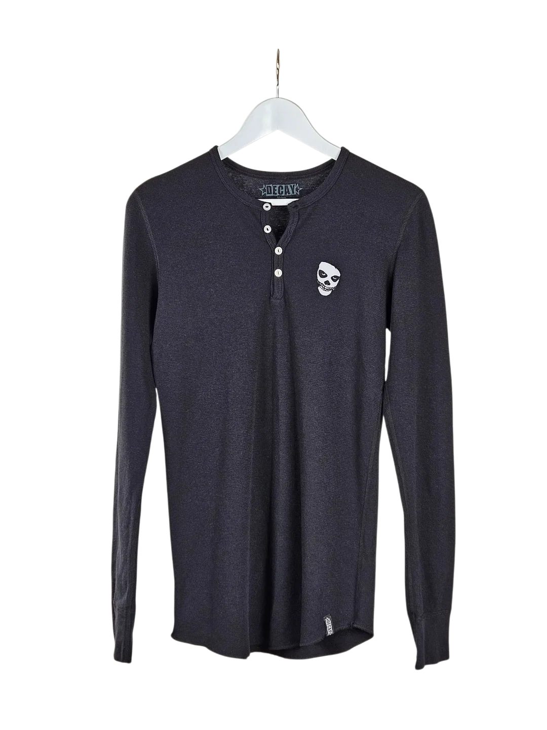 Decay Herren Langarmshirt, schwarz - Gr. XS - Bild 1