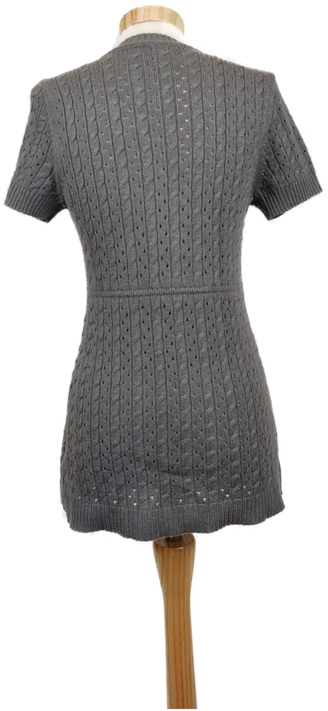 S. Oliver Damen Strickweste grau Gr. 34 – Bild 3