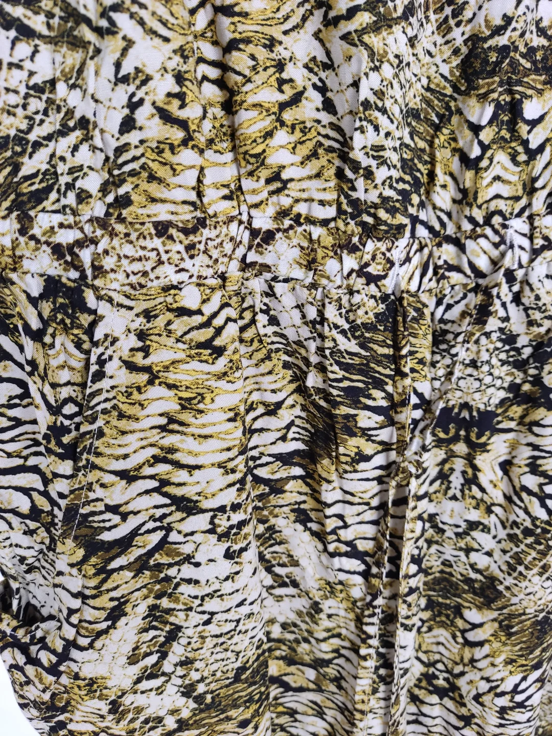 Jumpsuit "Yessica", ärmellos, gemustert, Größe 46 – Bild 2