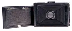 VOIGTLÄNDER Compur Vintage Analoge Plattenkamera (6 x 9) mit Anastigmat Skopar 1:4,5/13,5cm-Objektiv - Bild 10
