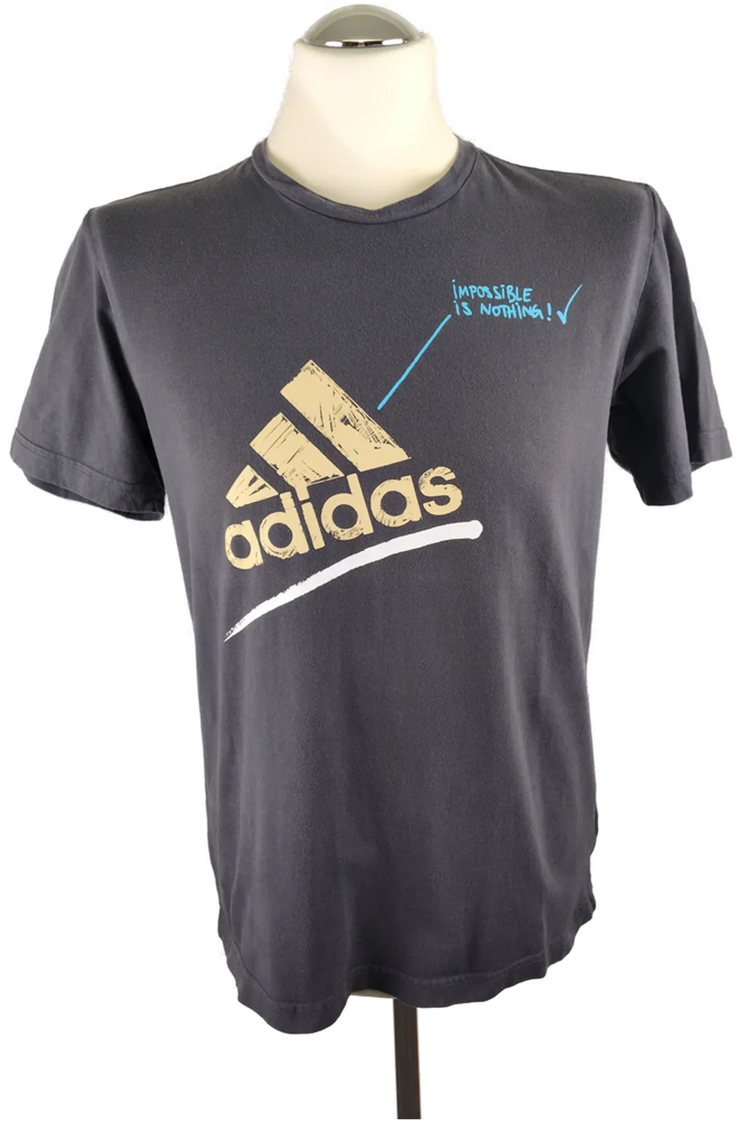 T-Shirt Adidas Bedruckt Größe 48 | Gut Erhalten - Bild 4