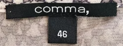 Comma Dreiviertel Bluse gemustert Gr. XL - Bild 3