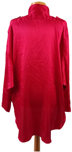 POMME Damenbluse, himbeerrot - Gr. L - Bild 3