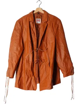 Babäm! - FRONTLINE Vintage Herren Ledermantel, braun - Gr. XXL  - Bild 1