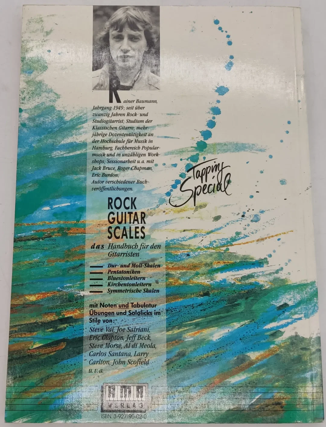 Buch "Rock Guitar Scales" Tapping Special von Rainer Baumann – Bild 2
