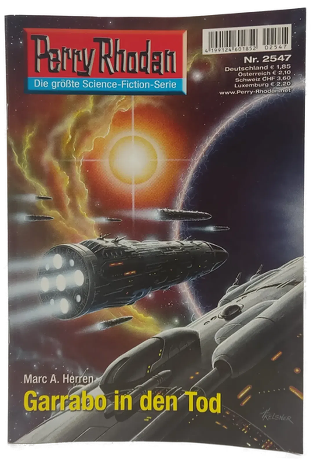 Romanheft Perry Rhodan Garrabo in den Tod Erstauflage Nr. 2547 - Bild 1