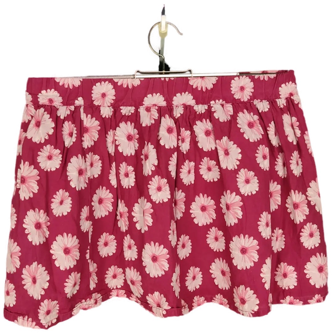 name it Mädchen Minirock rosa geblümt - 116 - Bild 4