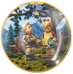 Sammelteller „Kindheitsfreuden der Jahreszeiten“ von M.I. Hummel - Mai (Teller A 443)