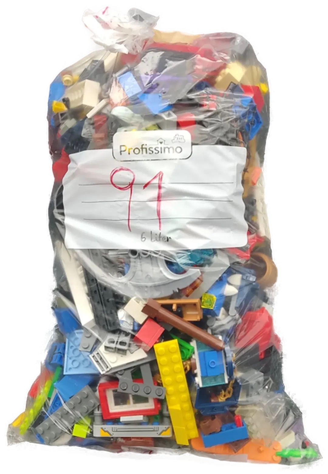 1,5 Kilo Lego Steine gemischt - Bild 4