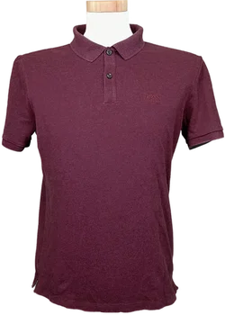 Hugo Boss Herrenpolo bordeaux Gr. M - Bild 1