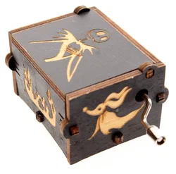 The Nightmare Before Christmas Spieluhr – Holzkurbel-Spieluhr, Jack Skellington - Bild 3