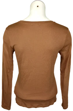 United Colors of Benetton Damenshirt braun Gr. S – Vorschau 2
