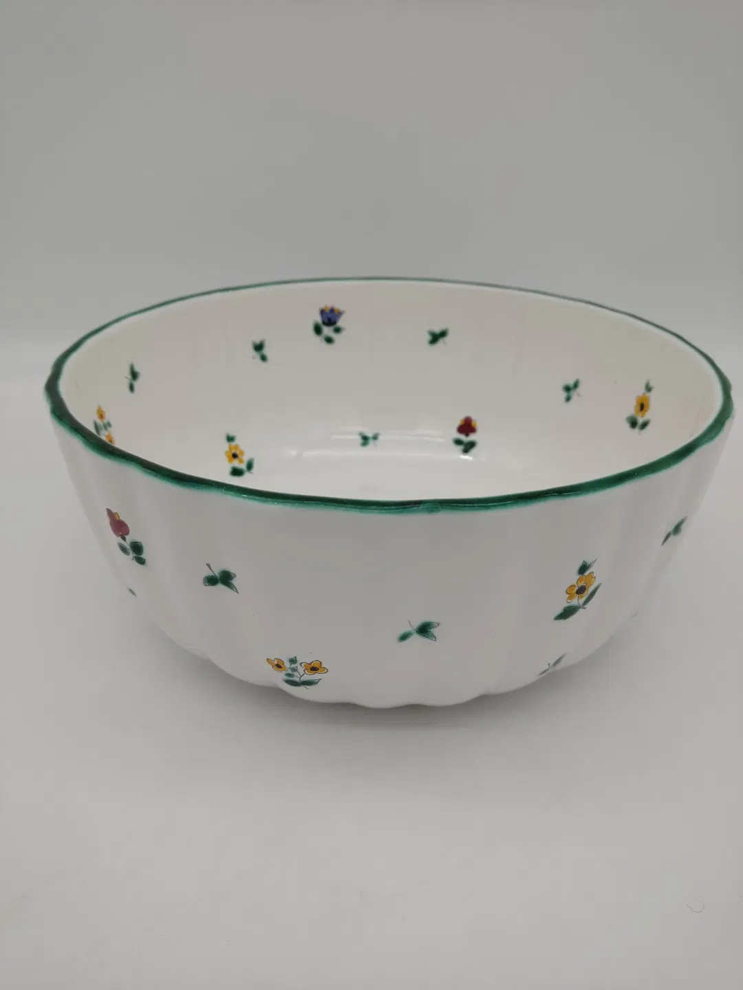 Gmunder Keramik - Große Salatschüssel 'Streublumen' - Bild 4