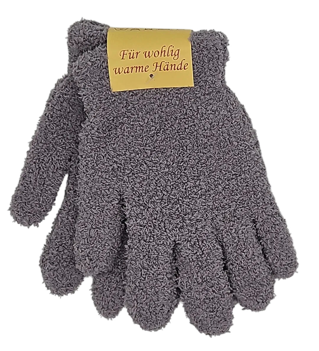 Handschuhe Damen, grau - Bild 1