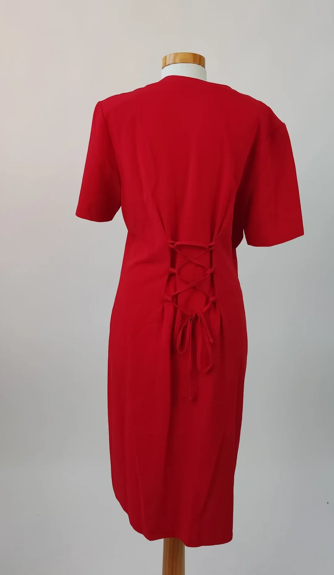 Damenkleid rot -  Gr. 38 – Bild 2