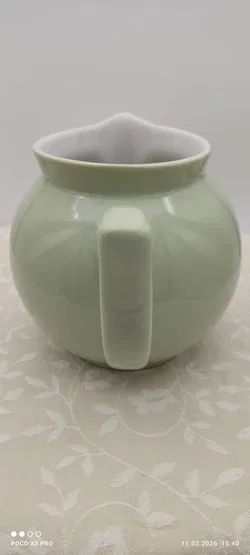 Porzellan große Kanne, Krug 1 L - Bild 4