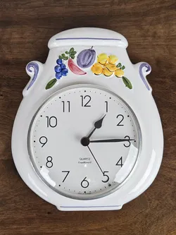 KIENZLE Vintage Keramik Wanduhr - Höhe ca. 26 cm  - Bild 2