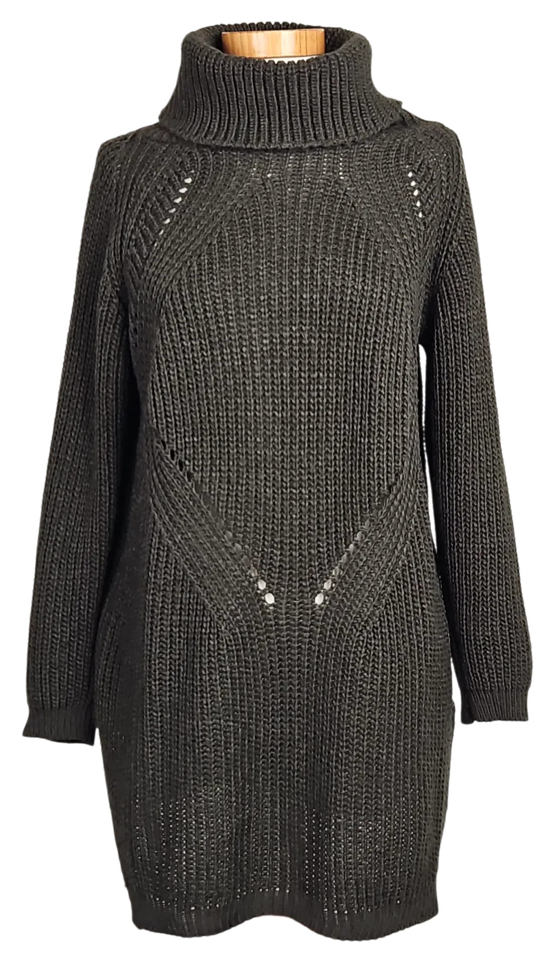 Strickpullover Damen, grün - Gr. M - Bild 1