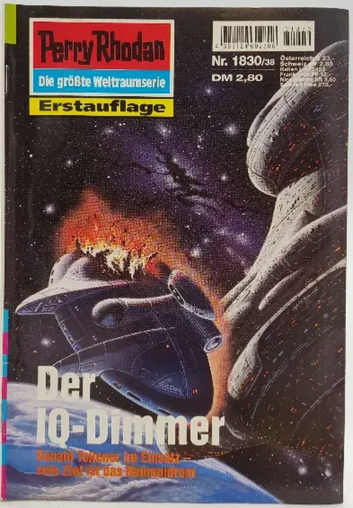 Romanheft Perry Rhodan Der IQ-Dimmer Erstauflage Nr.1830 - Bild 1
