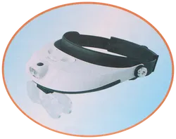 LED Kopfband Lupenbrille mit Beleuchtung – 11-fache Vergrößerung – neu im Karton - Bild 1