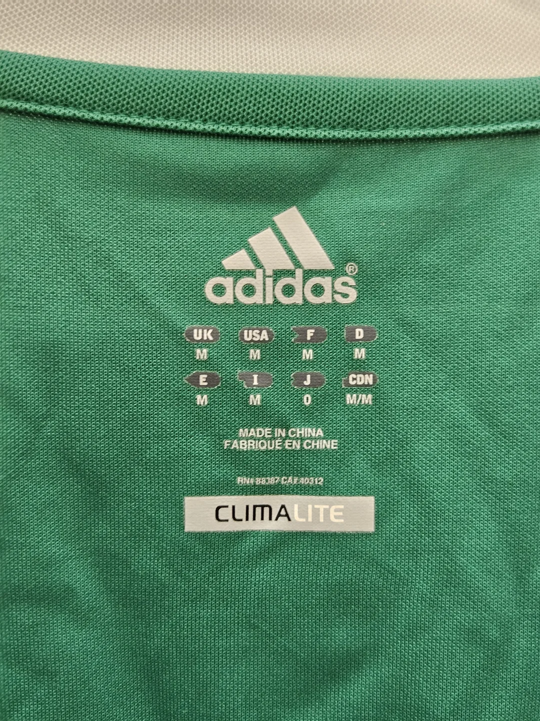 Adidas Rapid Herren Fussball Trikot, grün - Gr. M – Bild 5
