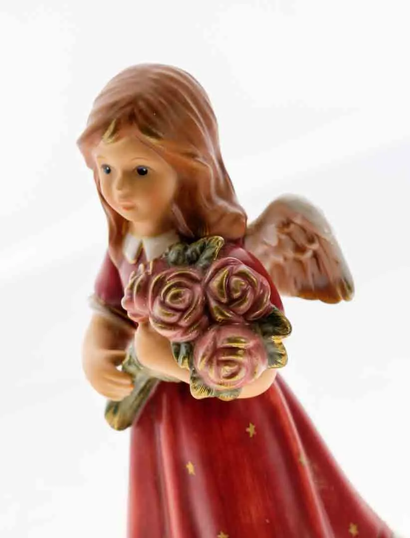 Goebel Annual Angel 2002 „A Rose is Blooming“, H ca. 14 cm Engel – Bild 2