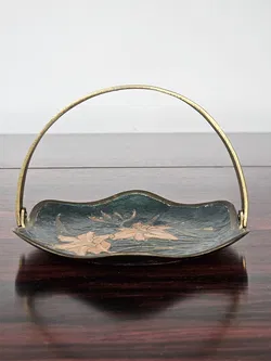 Vintage Messing Schale, Höhe ca. 10 cm  - Bild 2