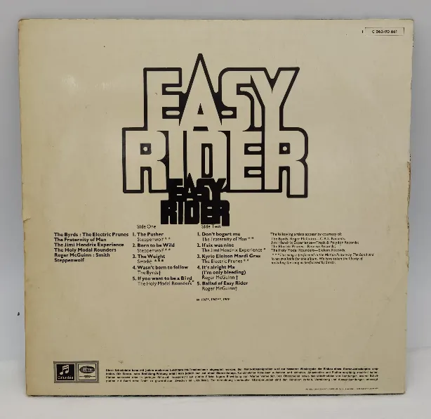 Langspielplatte - Various - Easy Rider – Bild 2
