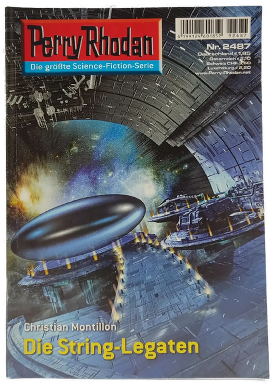 Romanheft Perry Rhodan Die String-Legaten Erstauflage Nr. 2487 - Bild 2