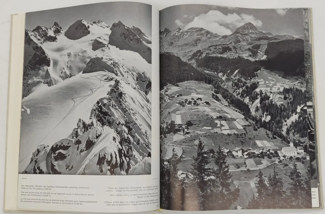 Buch Österreich  Landschaft, Mensch und Kultur 9. Auflage 1962 – Bild 4