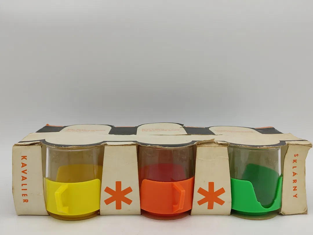 6-teiliges Gläser- bzw. Teetassen-Set aus den 70er-Jahren - Bild 4